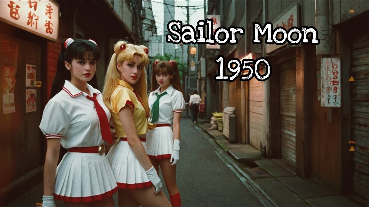 Sailor Moon Meets 1950's Glamour in Super Panavision 70