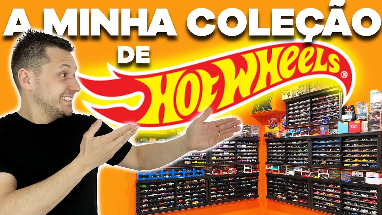 ARRUMEI MINHA COLEÇÃO DE HOT WHEELS