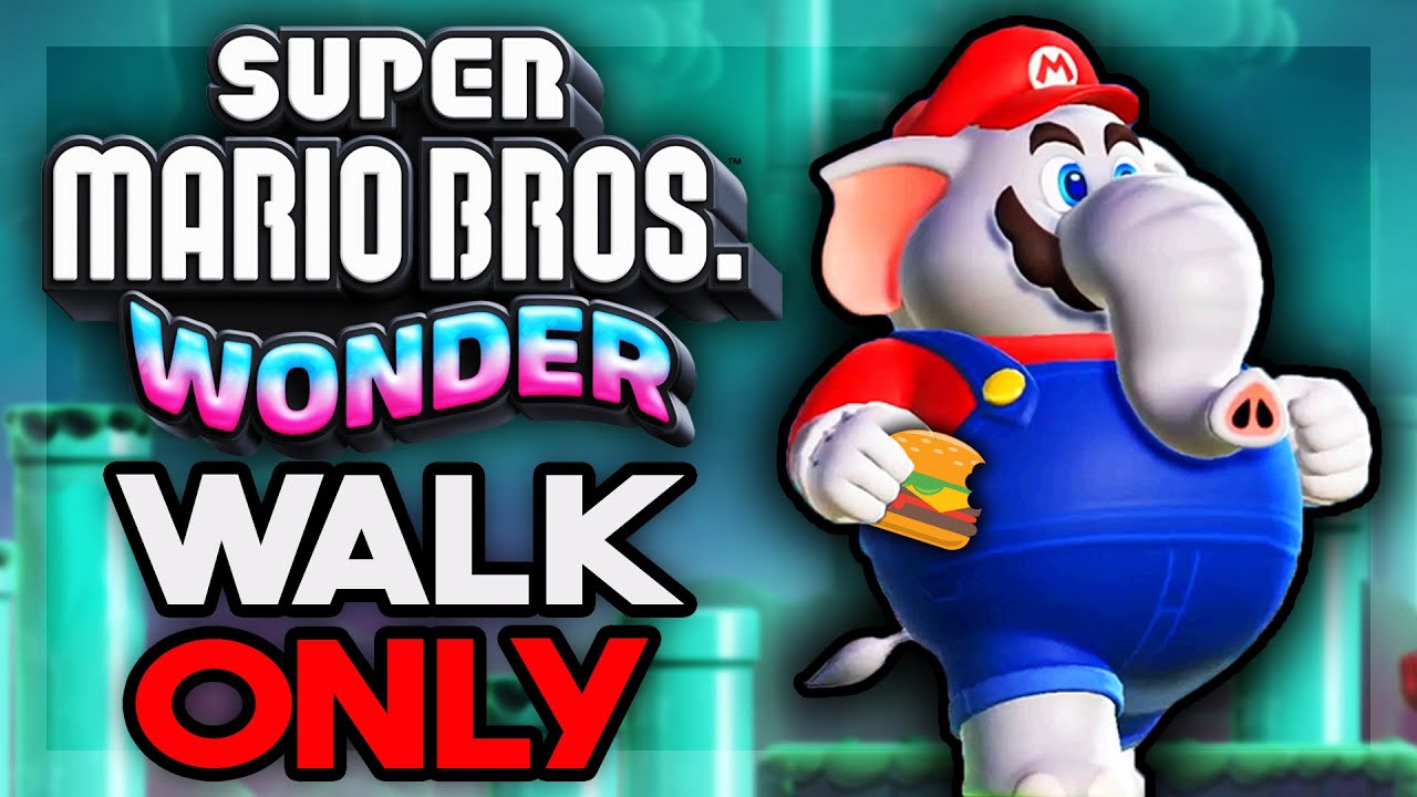 Can You Beat Super Mario Bros Wonder Without Running?