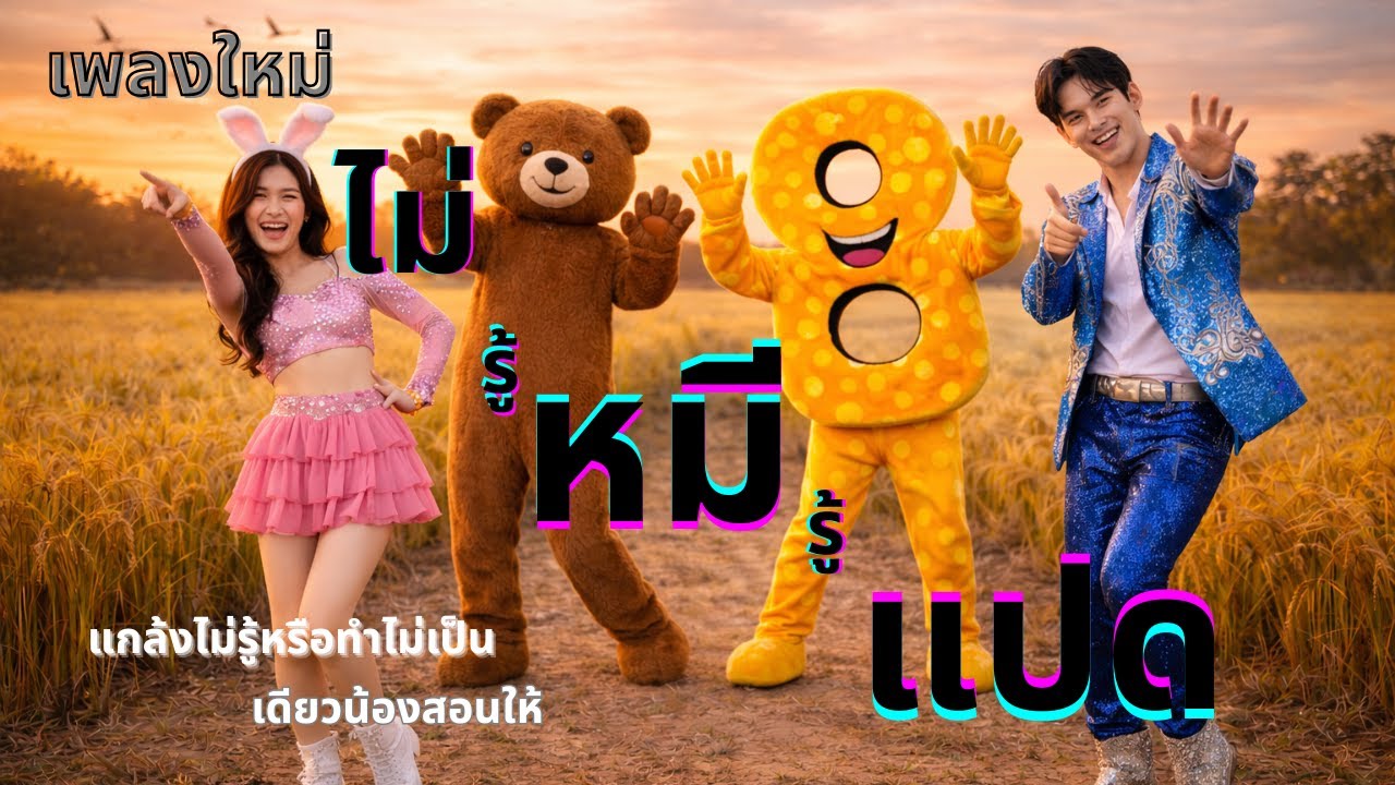 ไม่รู้หมีรู้แปด -  Official Music Video - KoolRak Studio