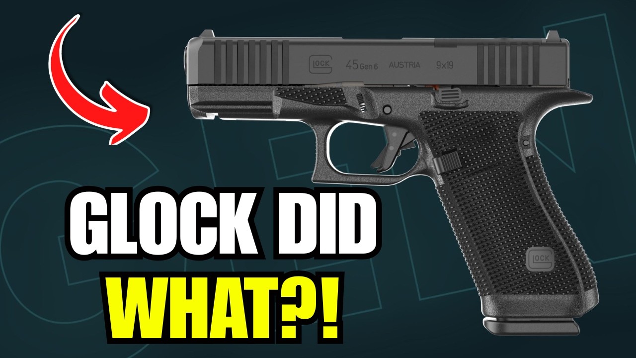 Пистолет Glock 6-го поколения подтверждает опасения владельцев оружия!