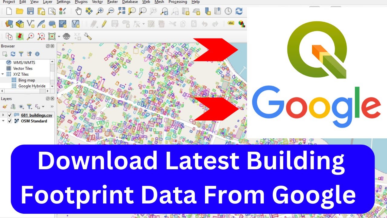 How to Download Latest Building Footprint Data From Google