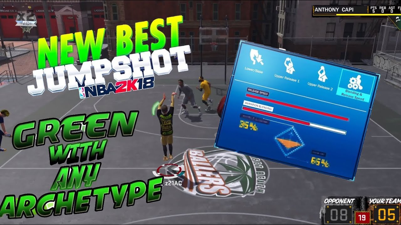 NEW BEST CUSTOM JUMPSHOT FOR ANY ARCHETYPE PATCH 11 PURE SHARP GREEN JUMPSHOT BEST DEMI GOD JUMPSHOT