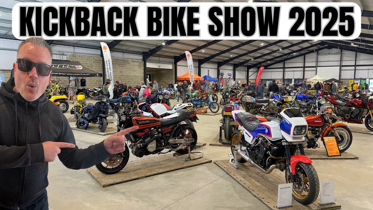 Kickback Motorcycle Show 2025 Over 250 Classic & Custom Motorcycles!
