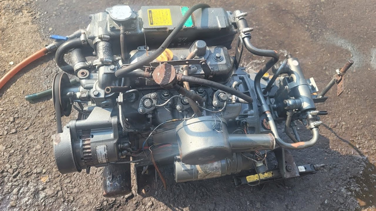 M&aacute;y Thủy Yanmar Mini Tiết Kiệm Dầu 24 M&atilde; Lực 