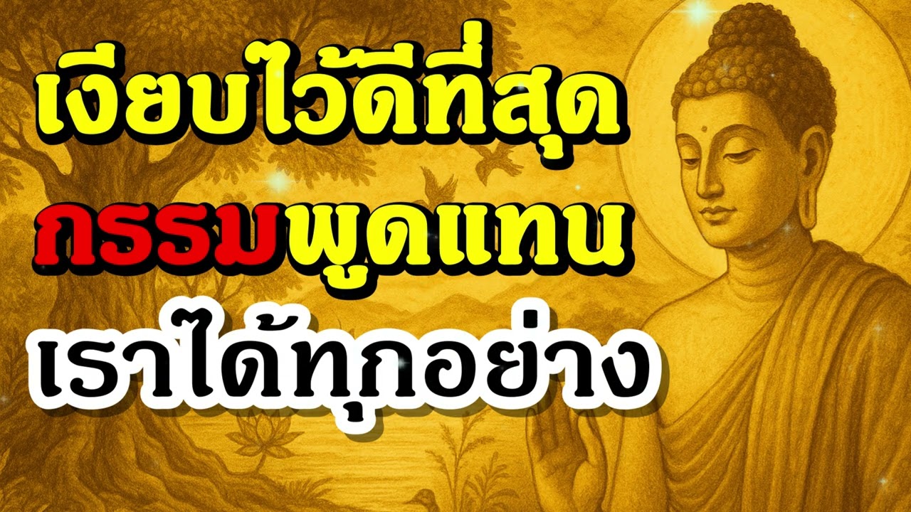 เงียบไว้ดีที่สุด เพราะกรรมพูดแทน เราได้ทุกอย่าง | ฟังธรรมะก่อนนอน , ฟังธรรมก่อนนอน | Ep.80