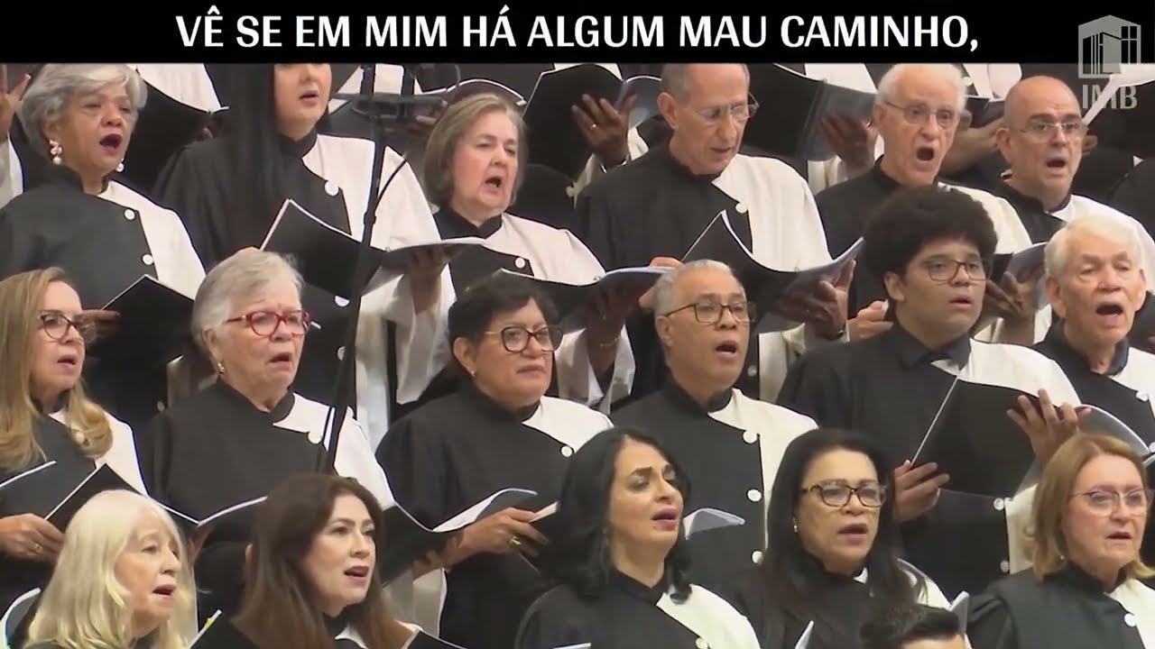 “Salmo 139:23 – Sonda me, Ó Deus” - Coro Mensageiros da Paz