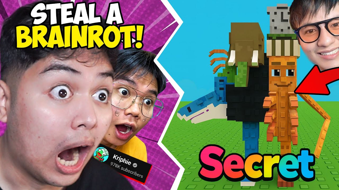 NA-HACK ANG SECRET BRAINROT NAMEN NI KRIPHIE! | Steal a Brainrot #6 ft. MChero