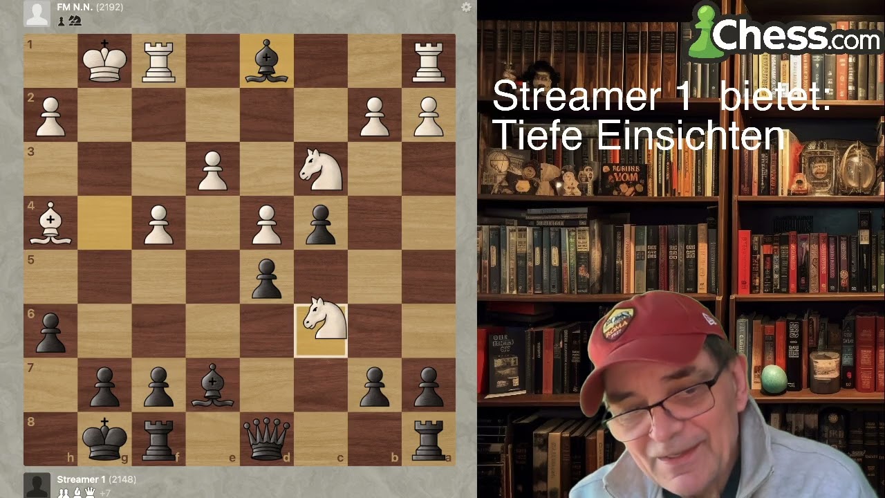 Vom FIDE-Meister zerlegt | Streamer 1 und ich (Neid und Missgunst inklusive)