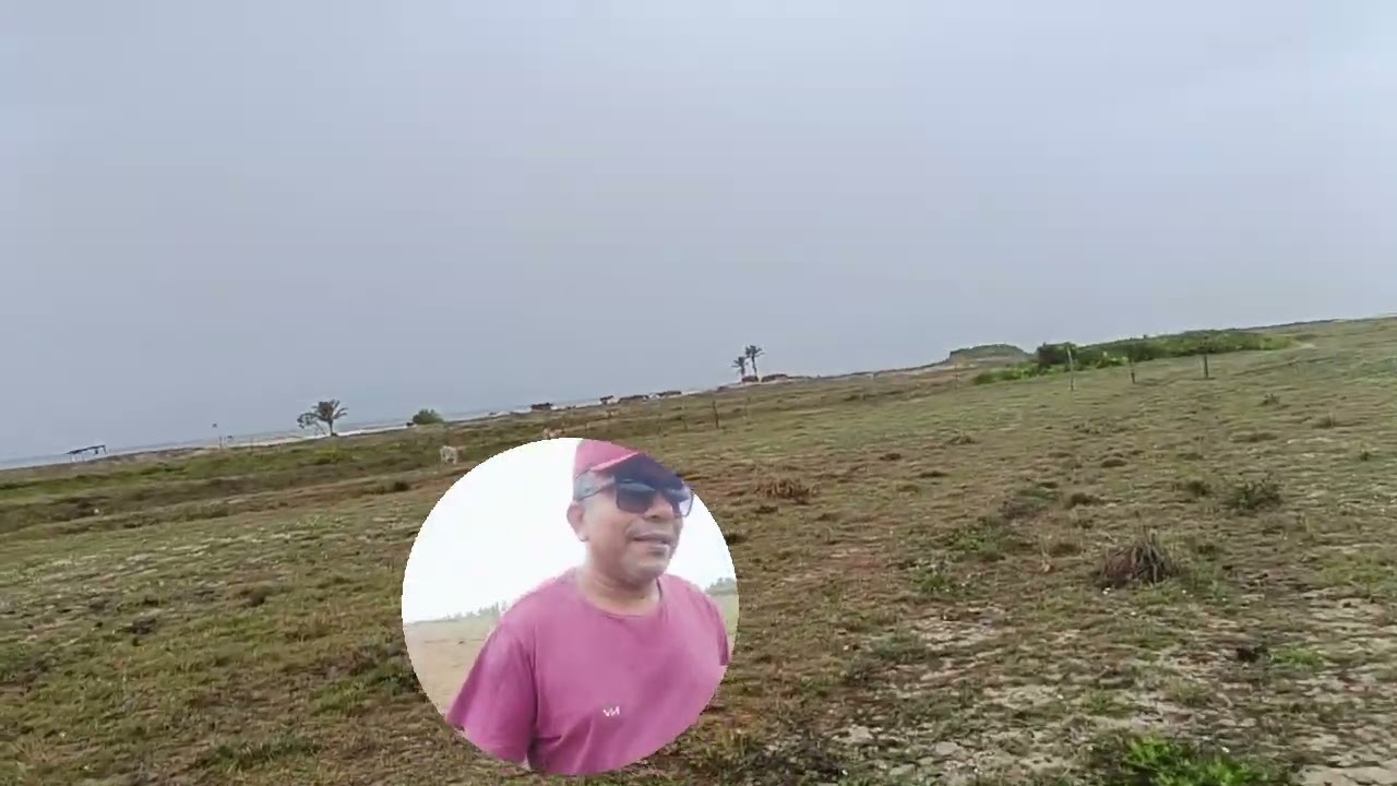 Hoje na minha caminhada indo para praia debaixo de chuva serenando aquele ventinho frio gostoso