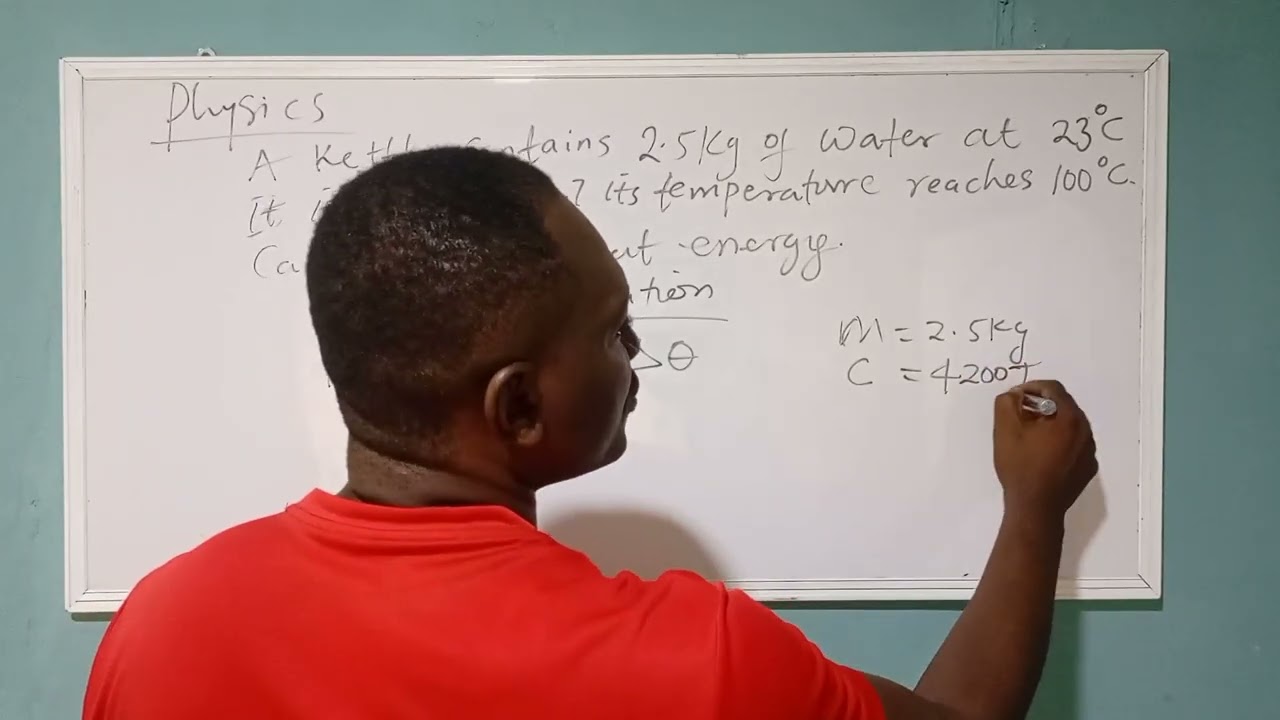 How to calculate heat energy in SHC problems that many students hardly understand