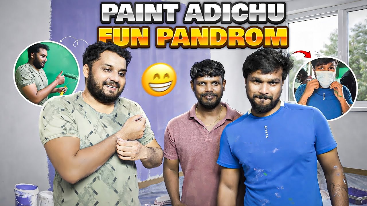 வீட்டை ஒரு வழி ஆக்கியாச்சு 😆 | @ramwithjaanu