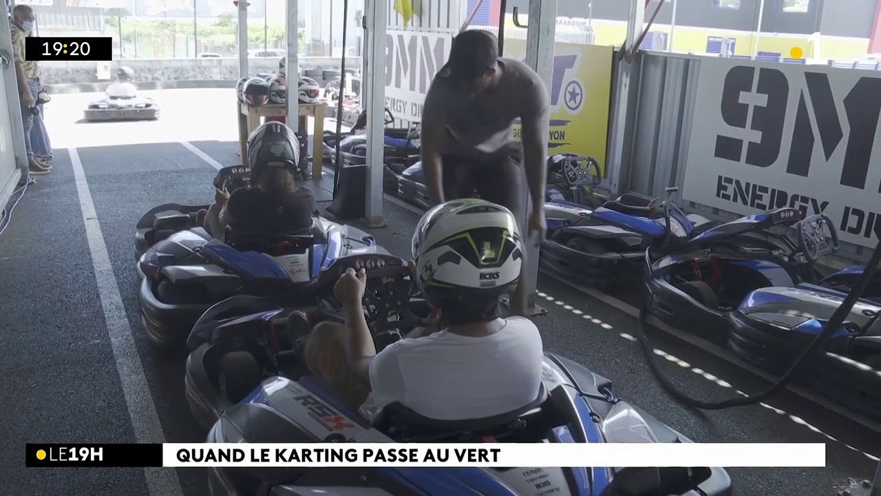 La première piste de karting électrique de La Réunion vient d'ouvrir à Saint-Pierre