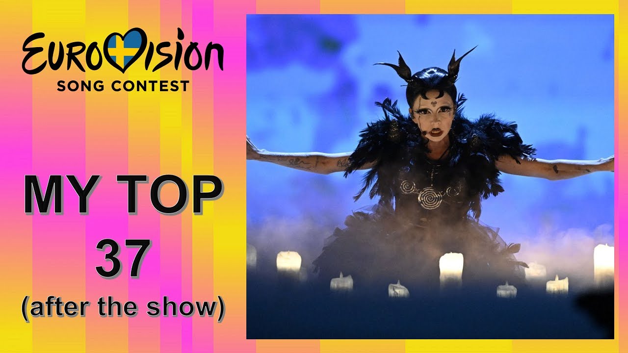 EUROVISION 2024 | MY TOP 37 (AFTER THE SHOW)