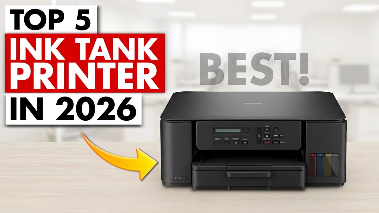 Top 5 Best Ink Tank Printers In India 2026 | Ink Tank Printers Under 10000 | 4 Ink Tank Printer 2026