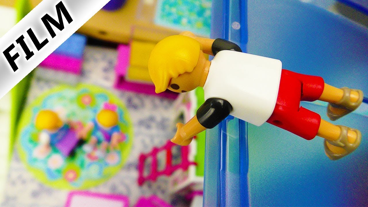 Playmobil Film Deutsch PHILIPP KLETTERT IN HANNAHS ZIMMER! IST ER SO HEFTIG VERLIEBT? Familie Vogel