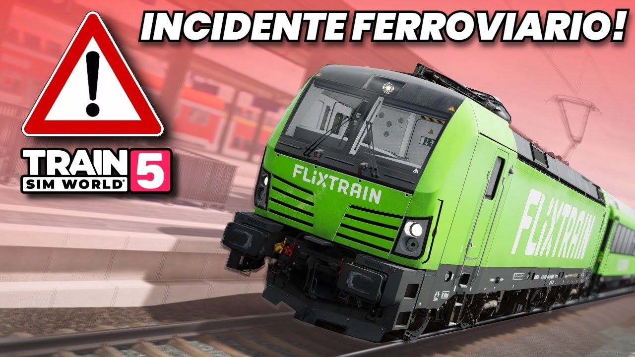 MANOVRE per INCIDENTE FERROVIARIO! Train Sim World 5