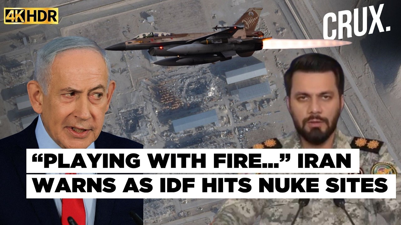 50 Israeli Warplanes Pound Iran Nuclear Sites 'For Hours', IRGC Vows to Exact &lsquo;Heavy Price&rsquo; |4K