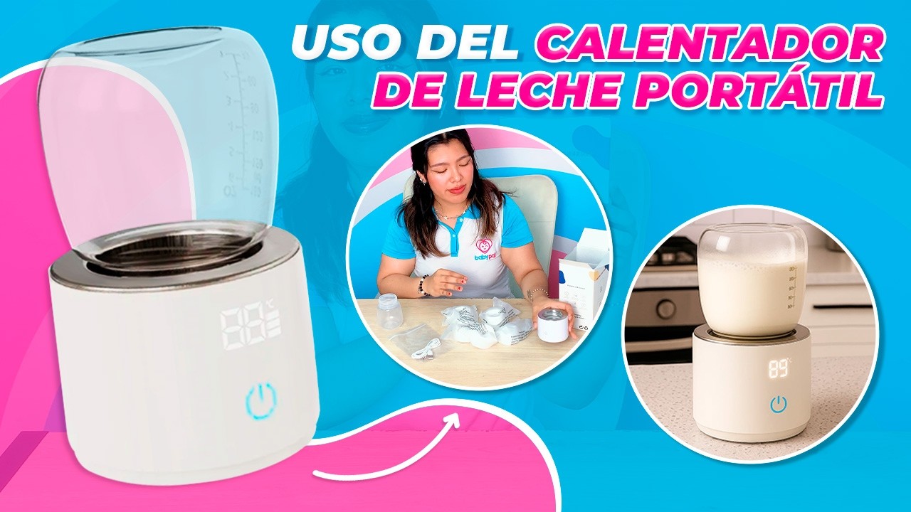 TUTORIAL | Calentador de leche portátil | Babypal 🩵🩷