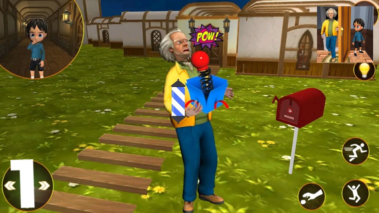 Hello Crazy Neighbor House Level 1-5 Android/İOS