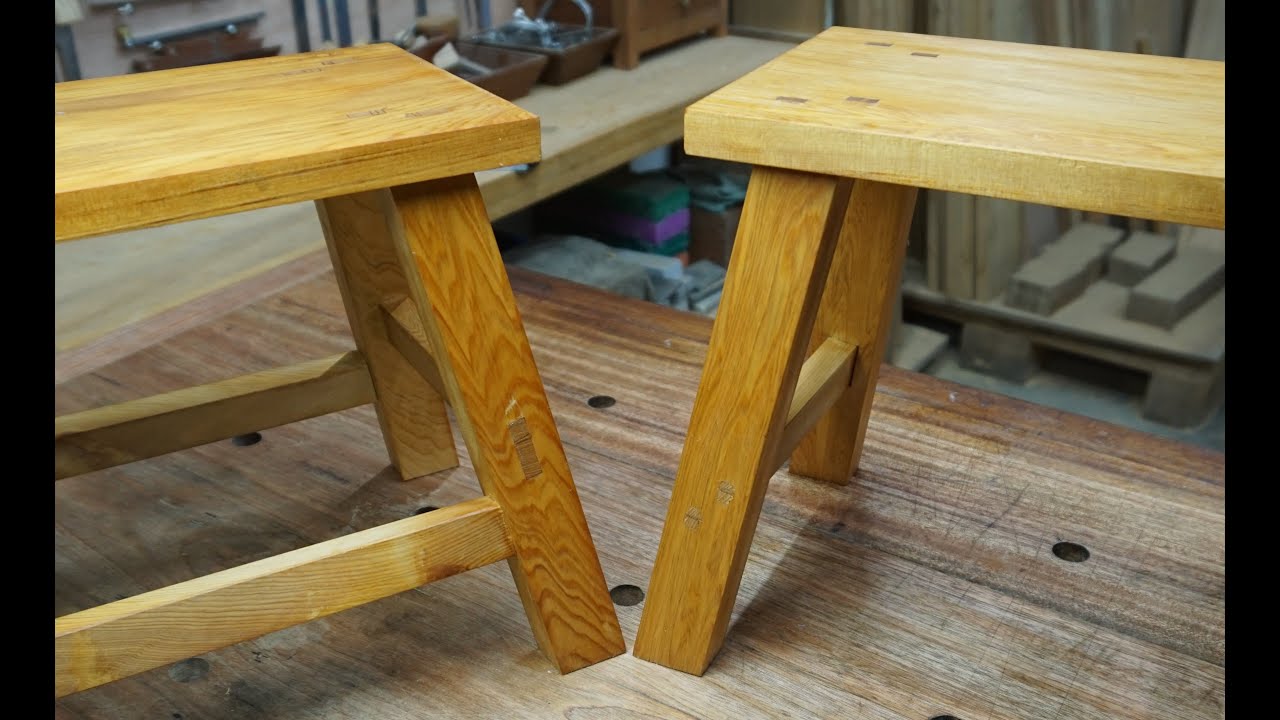 Making pair of Retro-styled Little Bench.