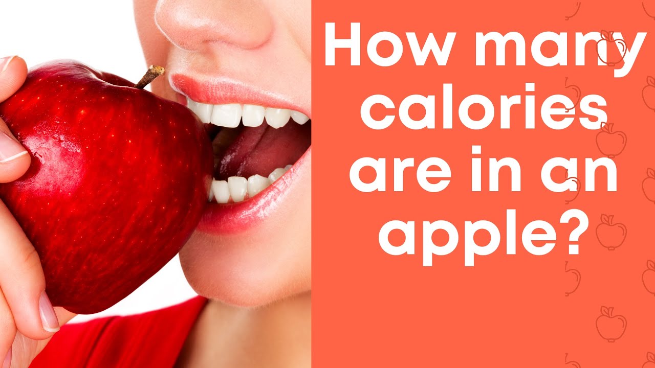 How many calories are in an apple?