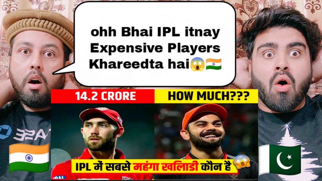 Top 10 Most Expensive Players Of IPL 2021 | Shocking Pakistani Reaction |