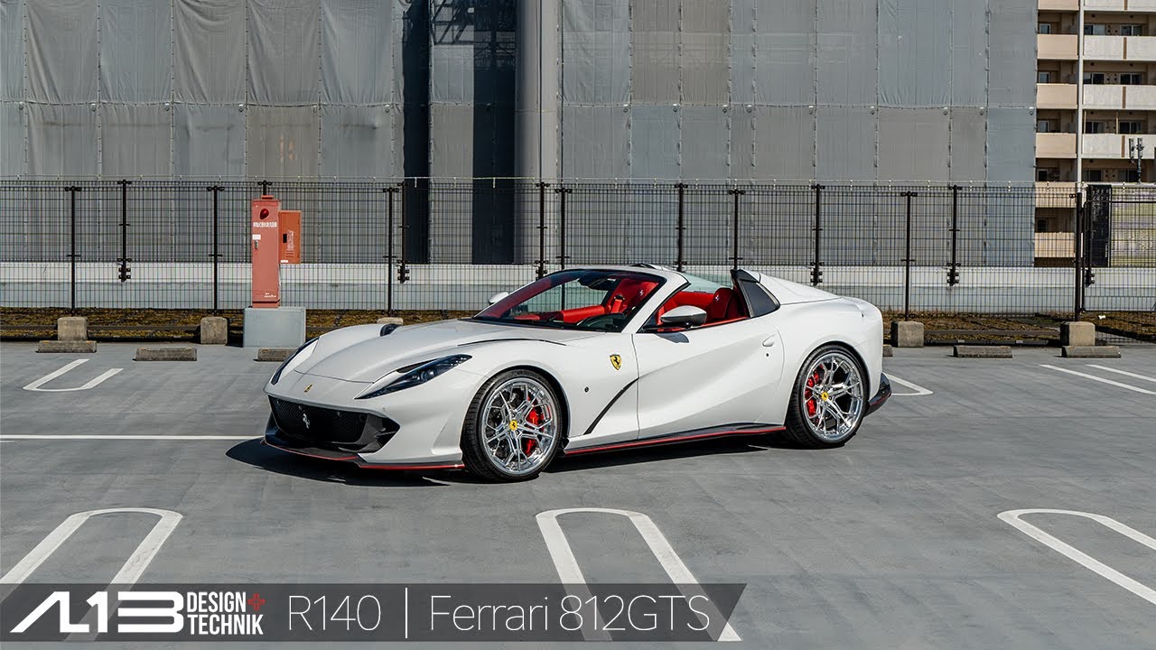 【bond shop Osaka】Ferrari 812 GTS on AL13 Wheels【4K】