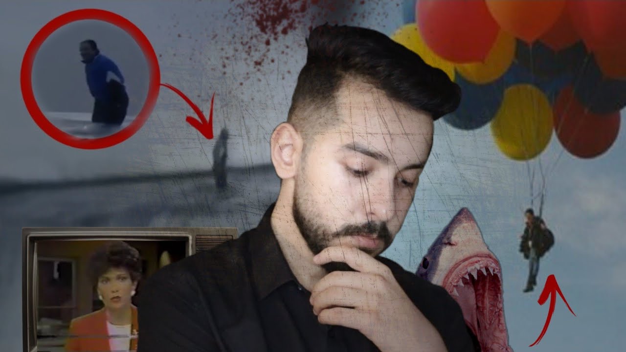 لحظات مر*عبة انعرضت كاملة عالتلفزيون🚷 ...نهاية رجل البالونات🎈والشخص الغامض بالشلال😨