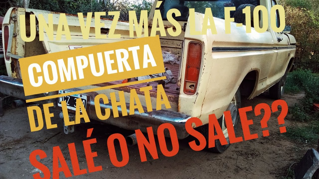 cómo sacar la compuerta caja de carga F100 🤔