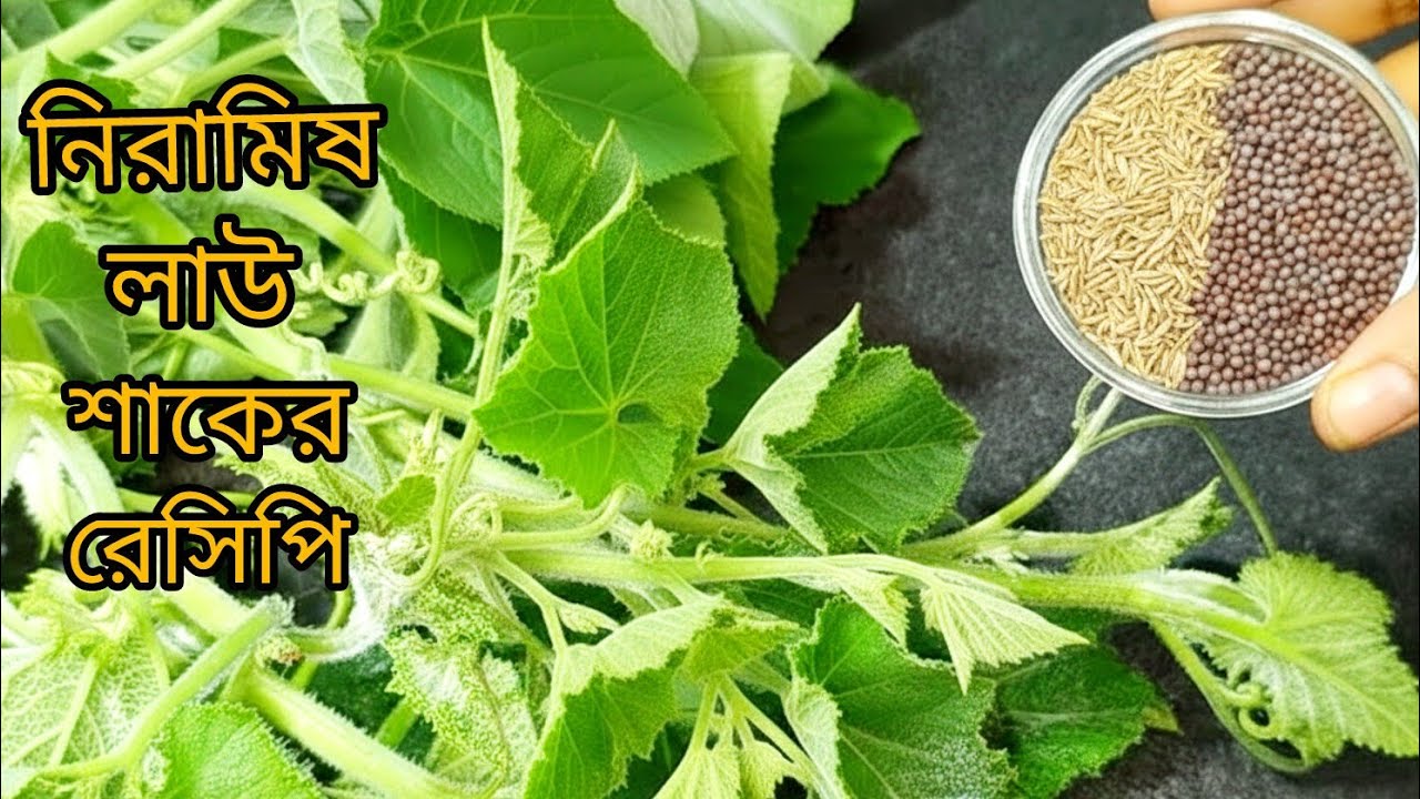 দুর্দান্ত স্বাদের আলু দিয়ে লাউ ডাটার চর্চরী। Niramish recipe /Alu Diye Lao Data Bengali Recipe 