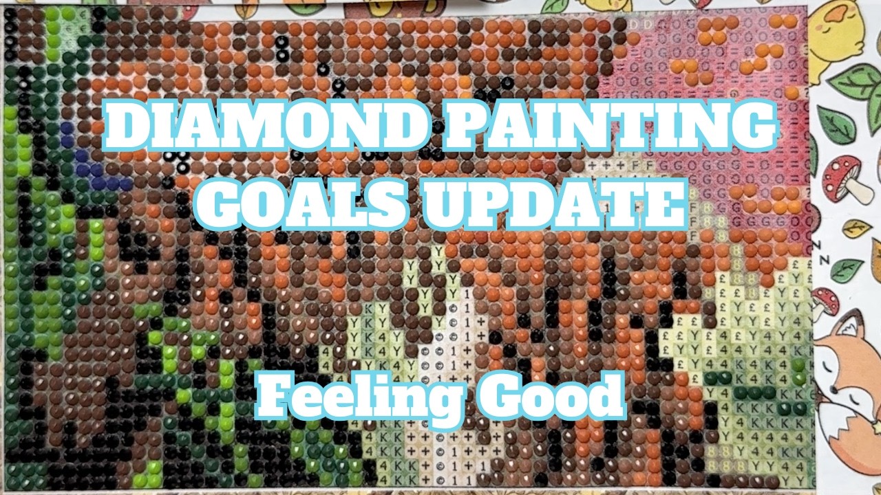 How Did I Do In January? | Diamond Painting Goals Update