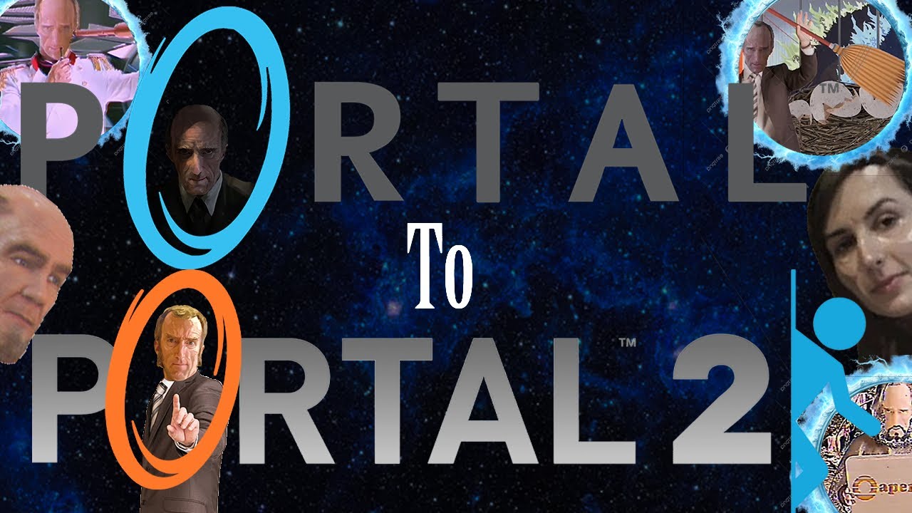 From Portal to Portal 2 | Portal Through Quotes The Complete Saga #cavejohnson #portal2 #memes 
