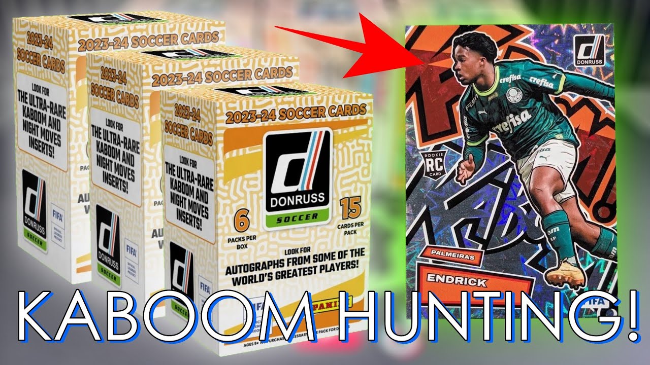 WE HIT AN AUTO!! | 2023-2024 Panini Donruss Soccer Blaster Box Opening