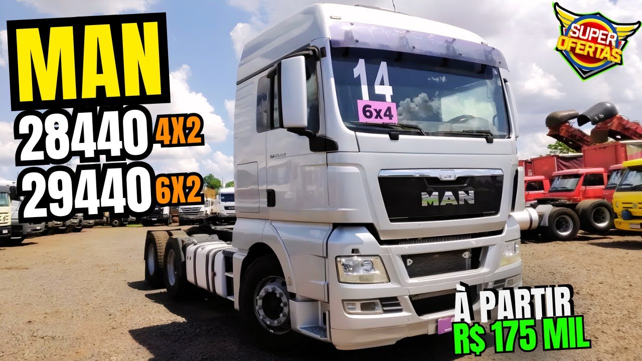 BOM e BARATO MAN 28440 e 29440 AUTOM&Aacute;TICO &agrave; PARTIR DE 175 MIL #man28440 #man29440 #qualificado