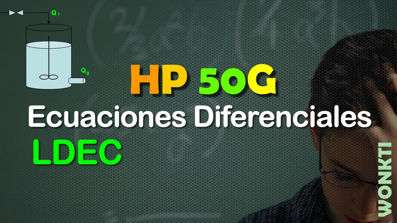 HP 50G: LDEC, Sistemas de Ecuaciones Diferenciales  1 DE 2