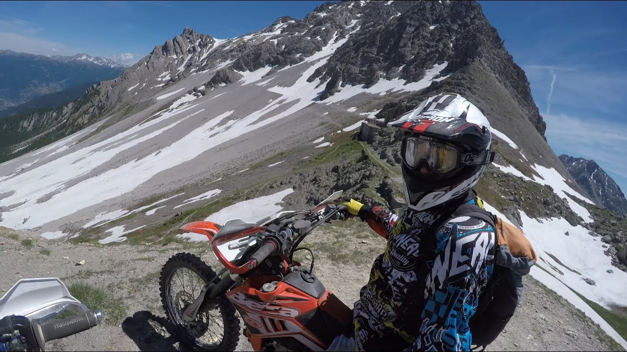 Alps mountain Enduro trails