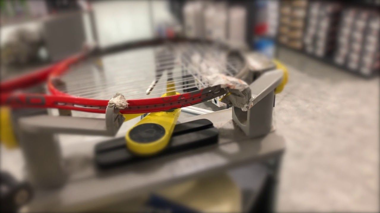 INCORDATURA RACCHETTA TENNIS CON MONOFILO