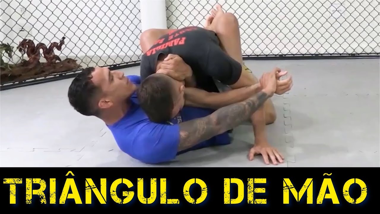 Triângulo De Mão Da Guarda Fechada Com Charles Do Bronxs Oliveira