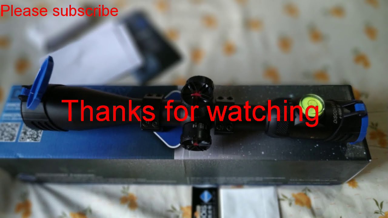 Discovery scope Hi 4-16x44 SF unboxing and review