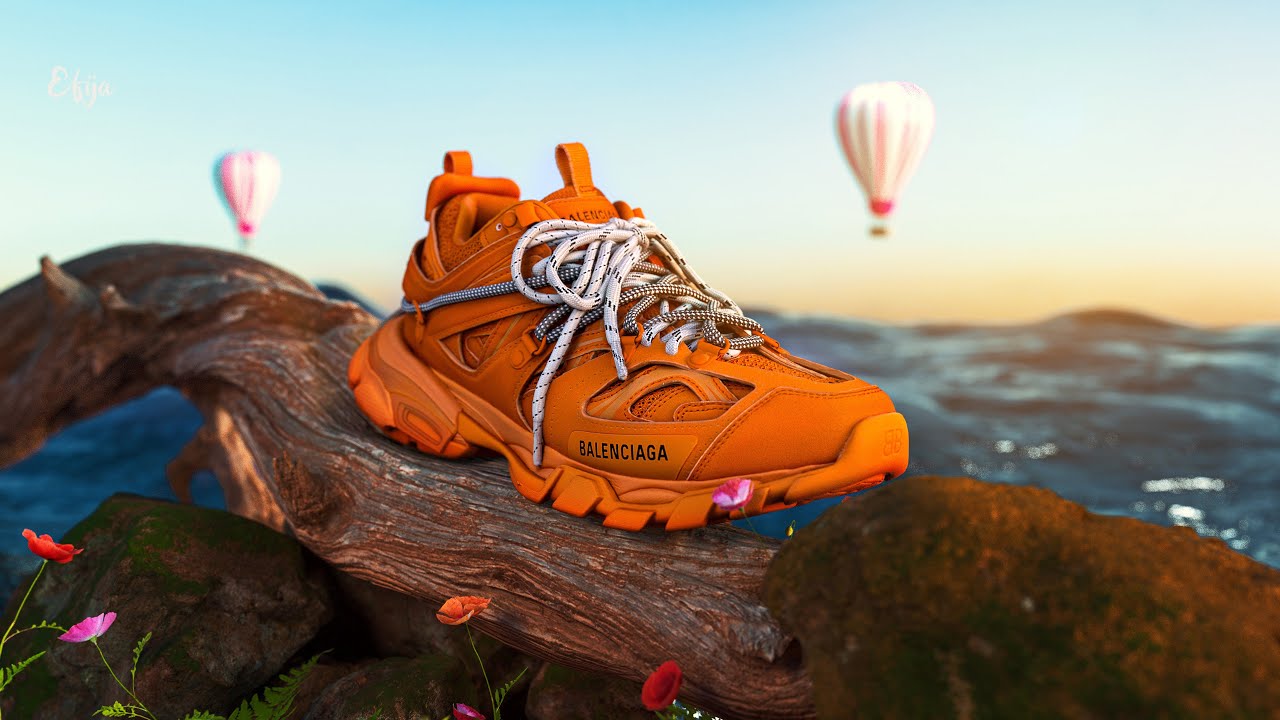 3D Balenciaga Footwear Animation with Maxon Cinema 4D and Octane