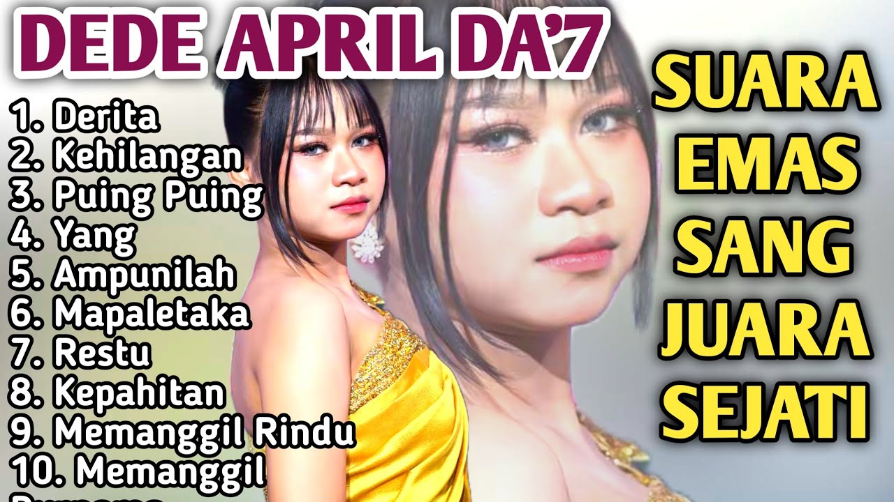 Suara Emas Anak Ajaib Yang Sedang Viral | Album Terbaru Dede April da7 | Di Jamin Bikin Nangis