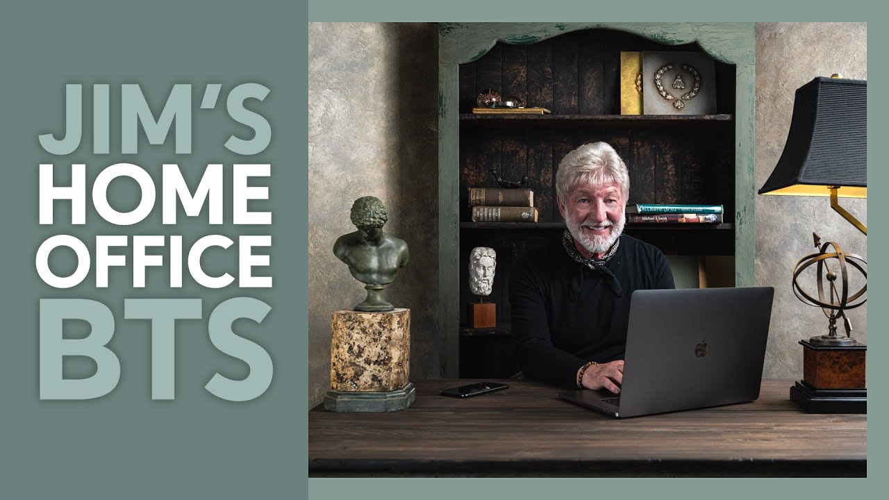 Home Office Shelving & Desk Makeover BTS  |  Artisan Enhancements