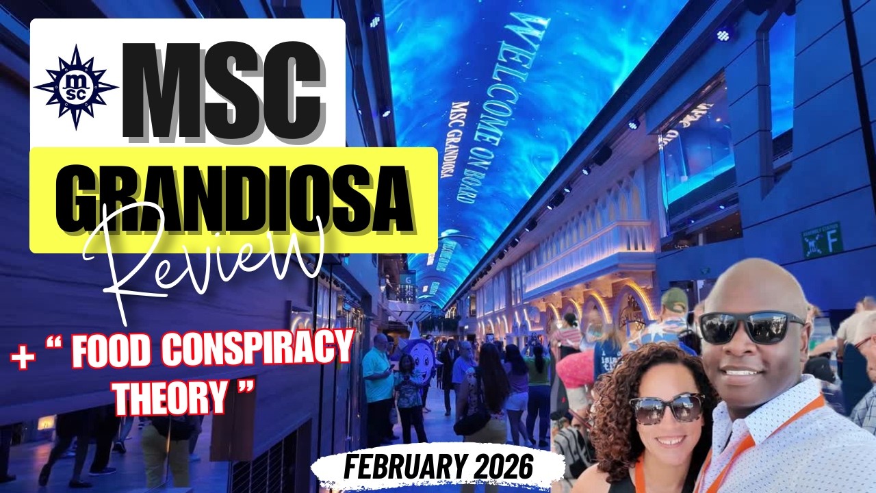 MSC Grandiosa ship tour. Why we wouldn’t choose to sail on this ship.