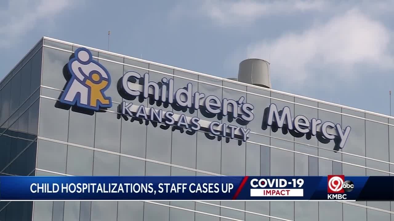Children's Mercy sees increase in COVID hospitalizations and staff cases