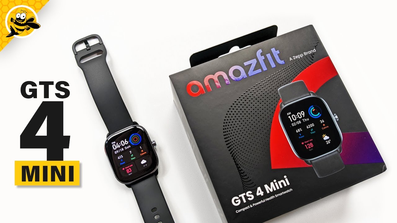 Amazfit GTS 4 Mini - Unboxing, Setup & Review!