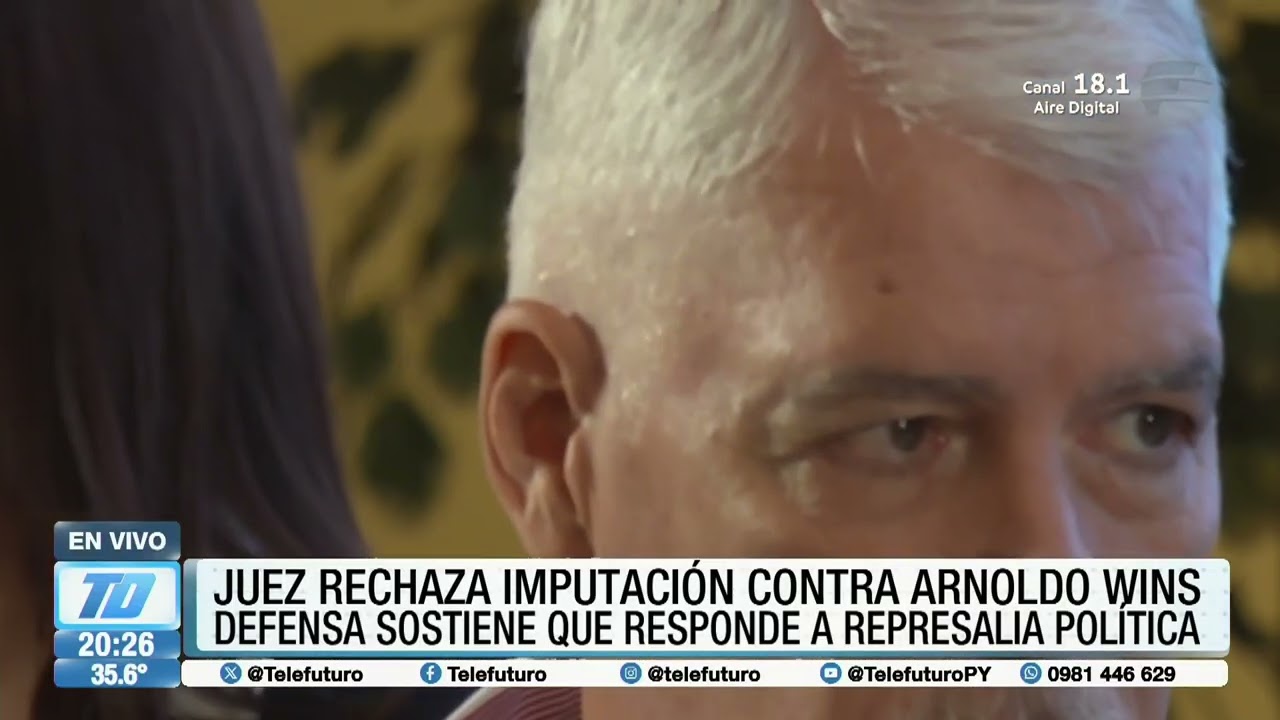 Juez rechazó la imputación contra Arnoldo Wiens