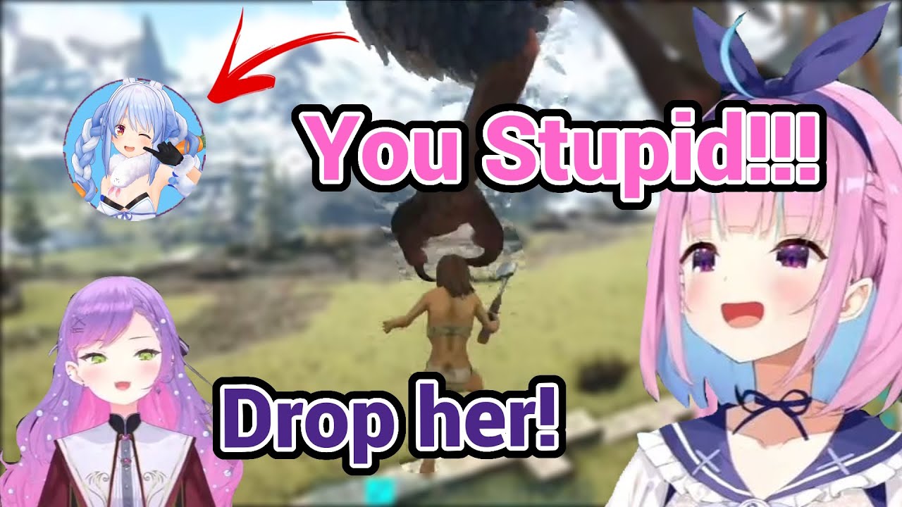 Pekora Just Can't Stop Teasing Aqua in this the Holo Ark moment!!!