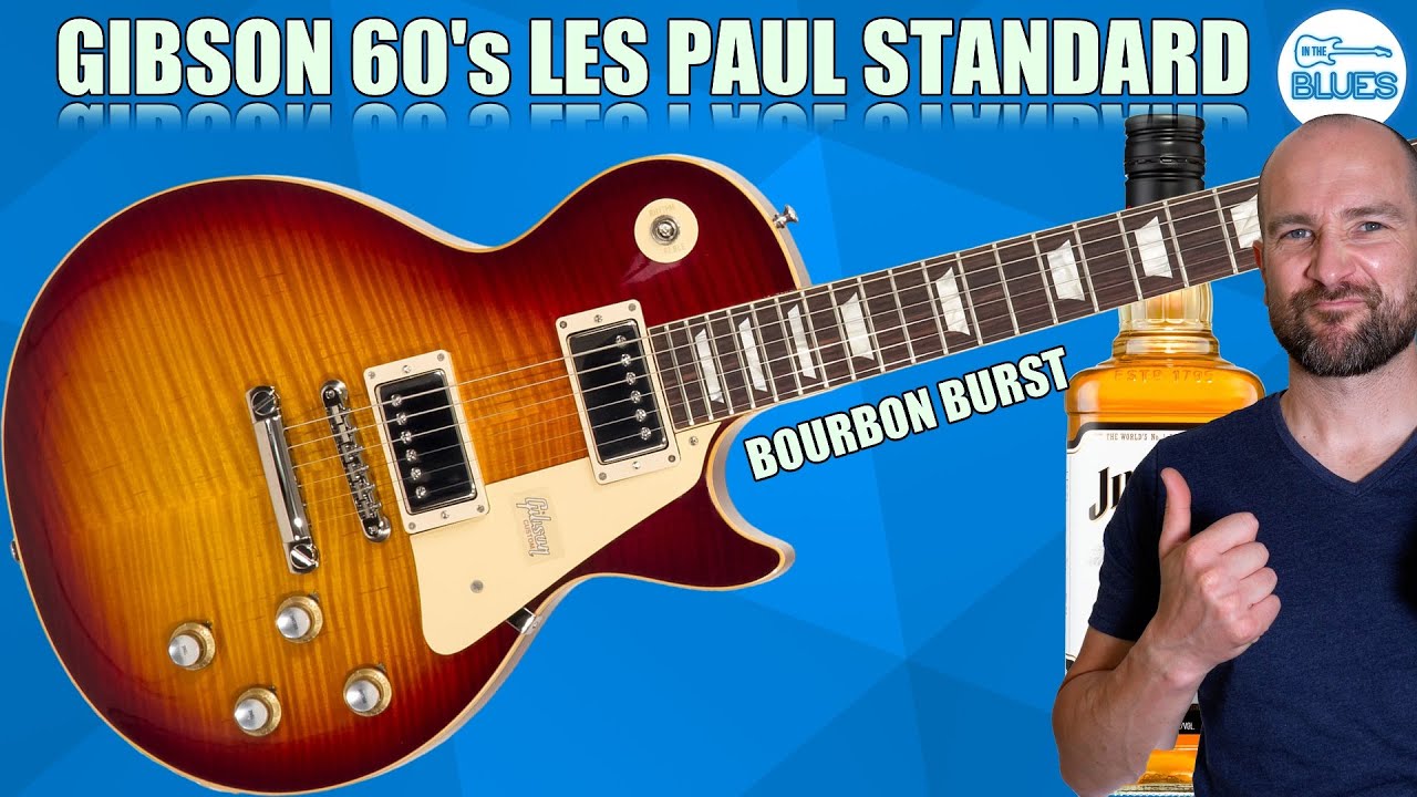 Gibson 60-х годов Les Paul Standard в цвете Bourbon Burst! (Убойная гитара!)