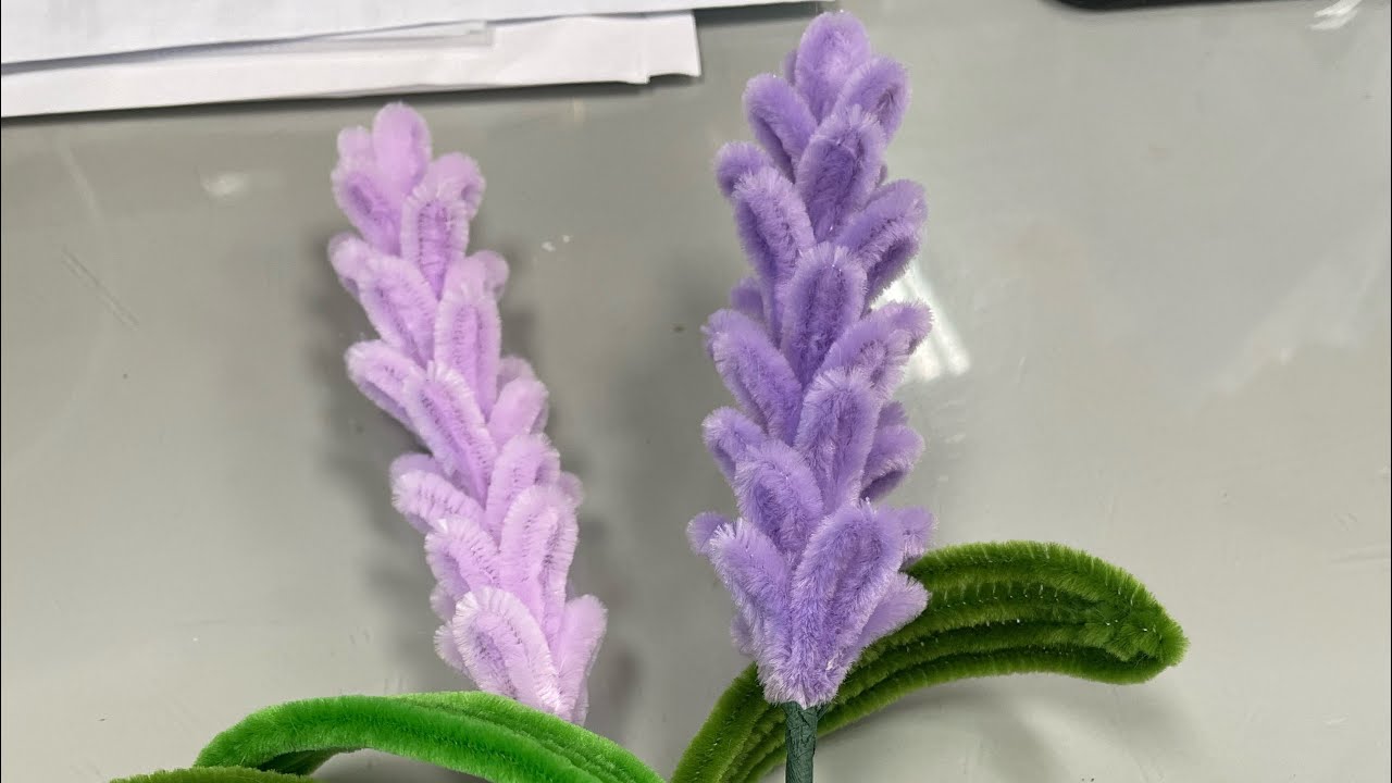 【Yun的手作教室】 扭扭棒——薰衣草